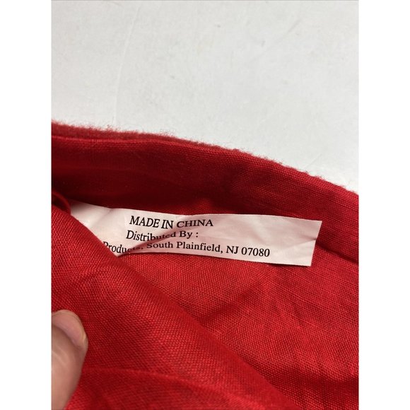 Latch Hook Stocking Santa Claus Teddy Bear 19"x8" Holiday Decor - Picture 5 of 5